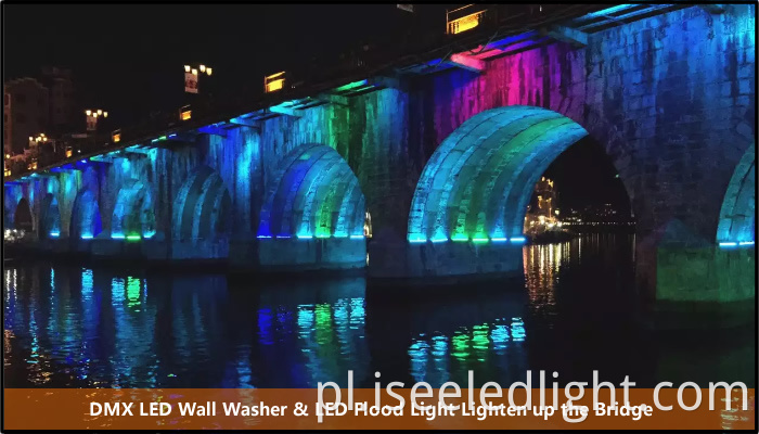 Led Lights Lighten Up The Bridge Hole